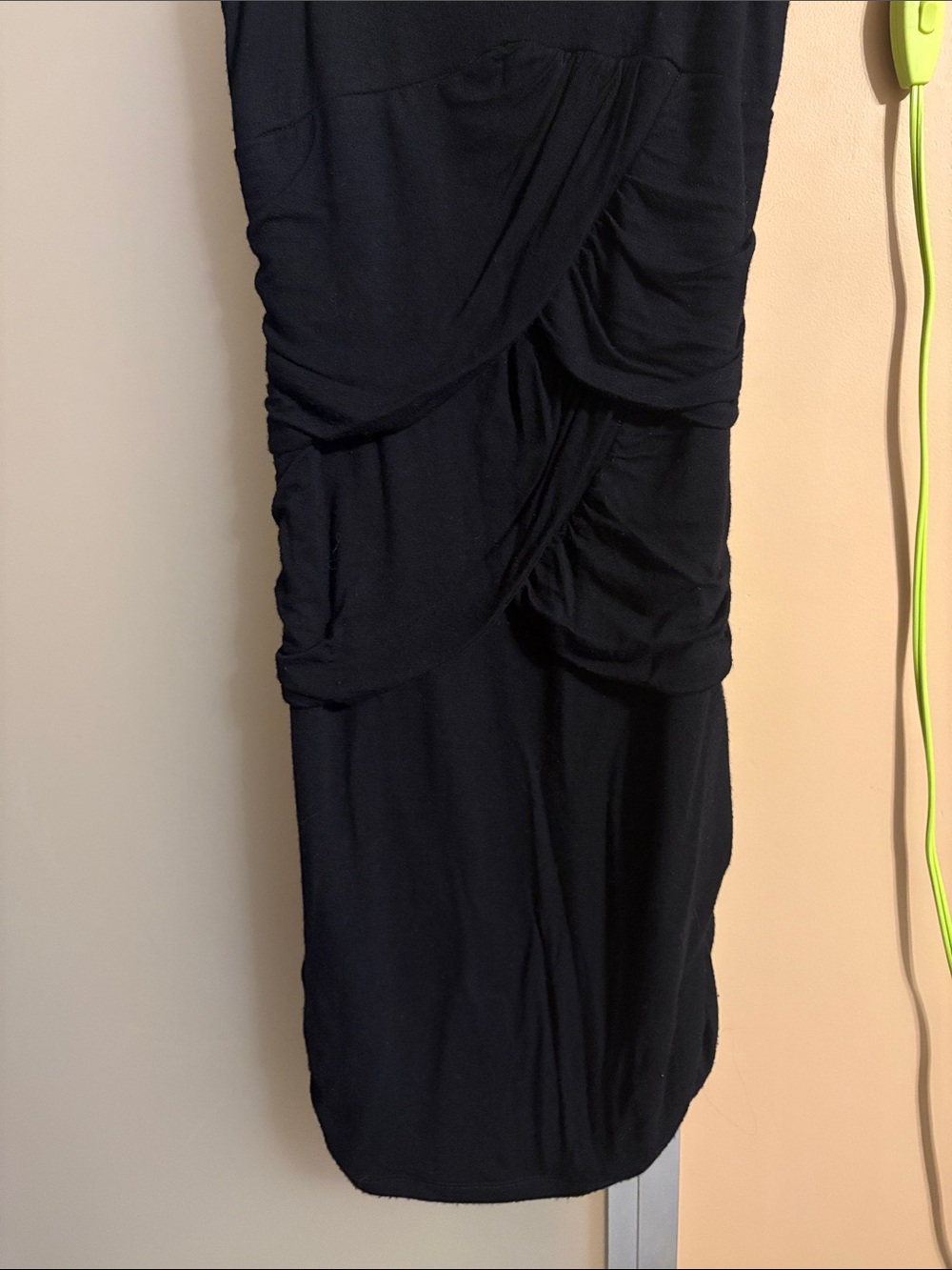 Seductions Ruched Spaghetti-Strap Mini Short Dress - Picture 3 of 7